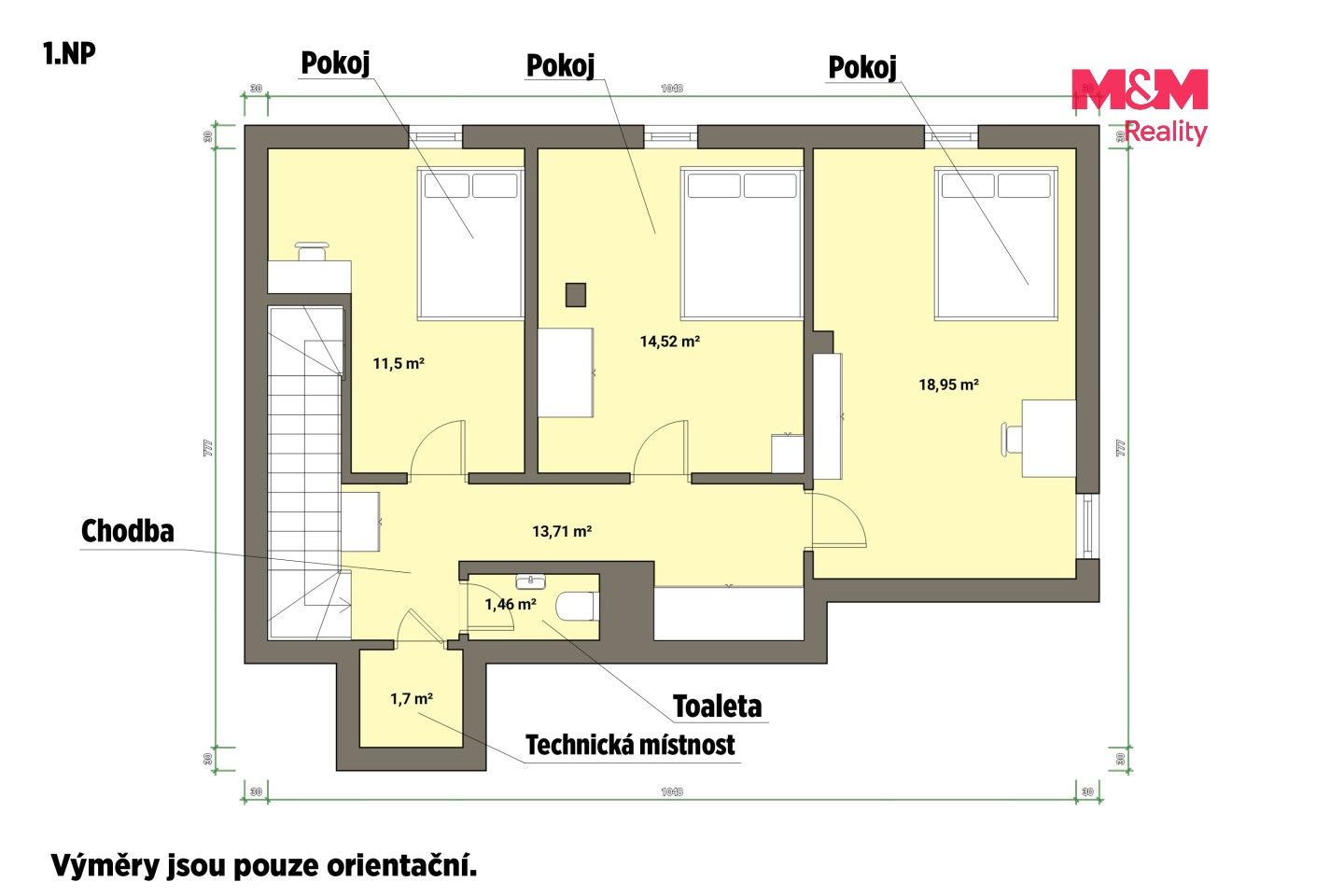 Prodej byt 5+kk - Královské svahy, Lázně Kynžvart, 117 m² - 5