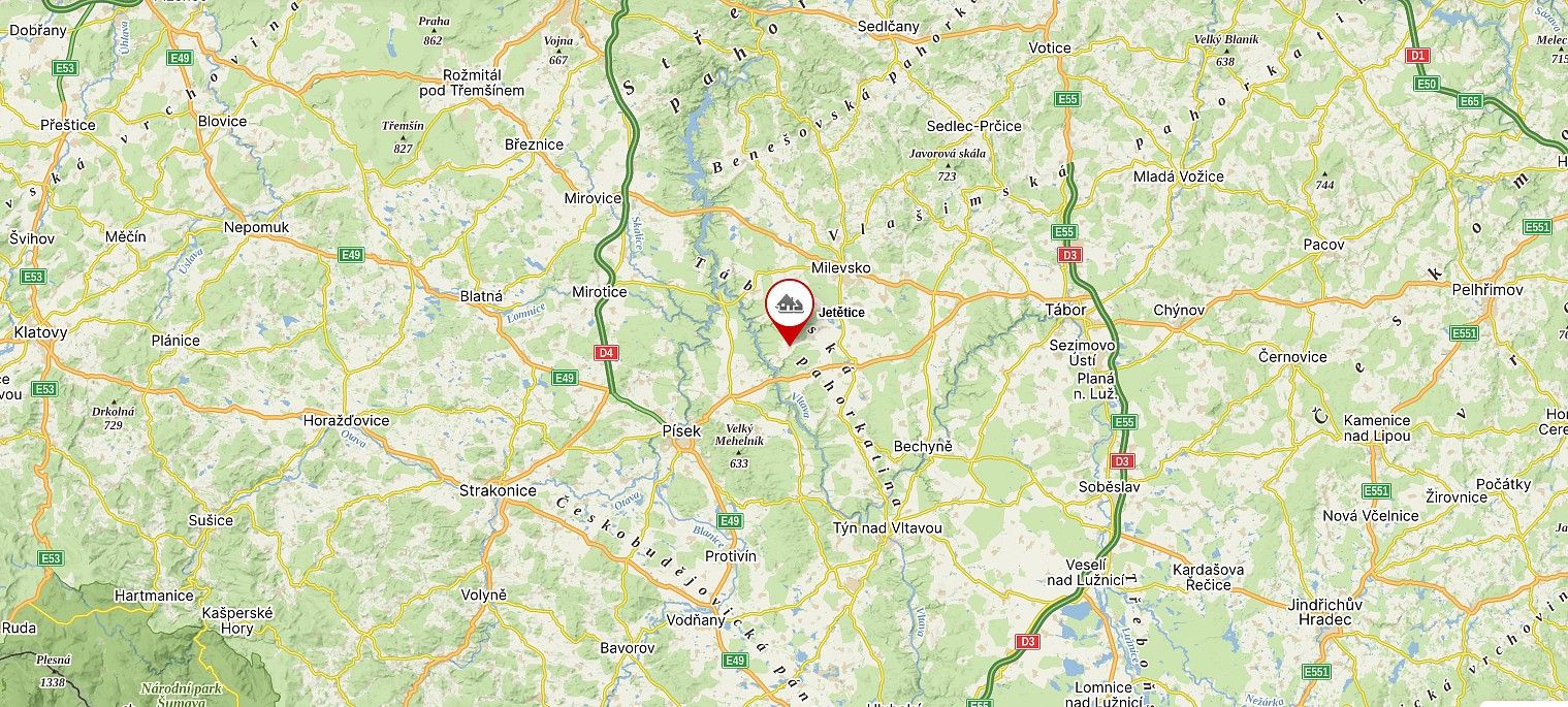 Prodej les - Jetětice, okres Písek, Jihočeský kraj - 5
