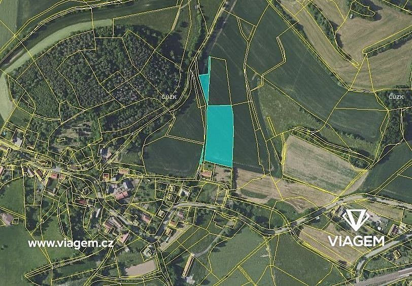 Zemědělské pozemky, Bystřice, okres Benešov, Středočeský kraj - 1