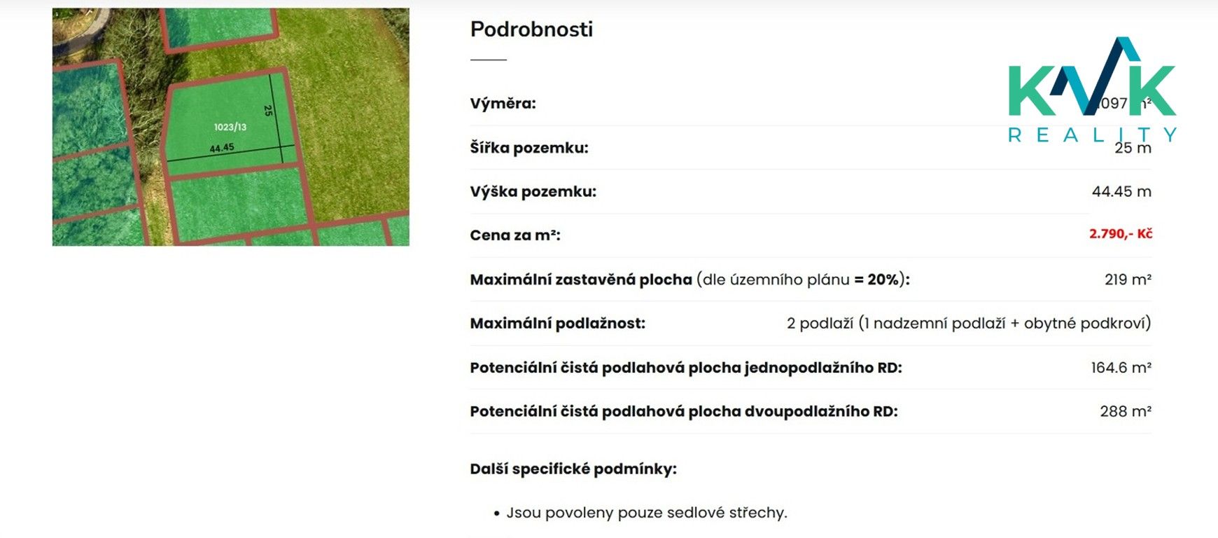 Prodej pozemek pro bydlení - Ostrov, 1 m²