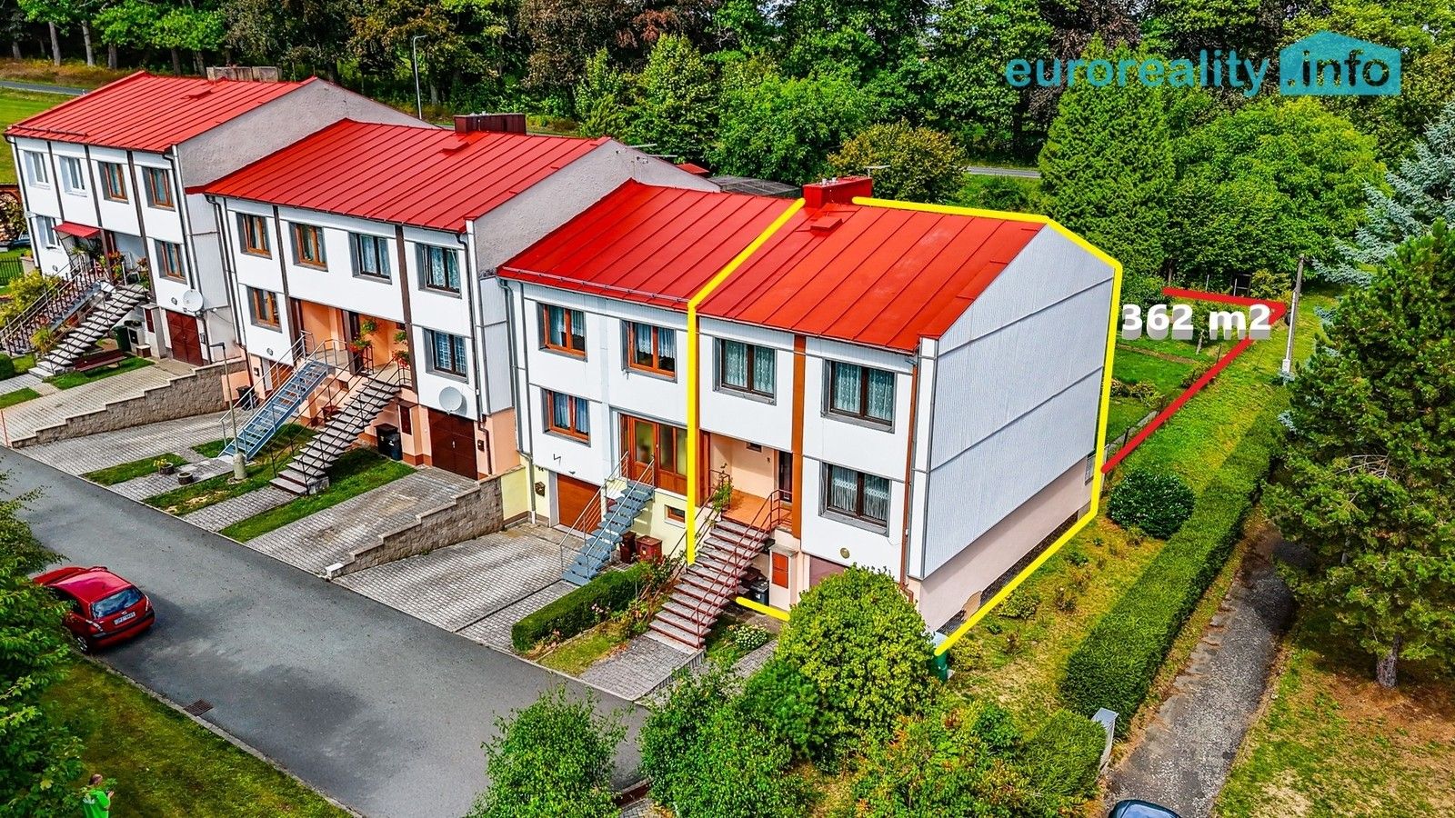 Rodinné domy, Velké Dvorce, Přimda, 130 m²