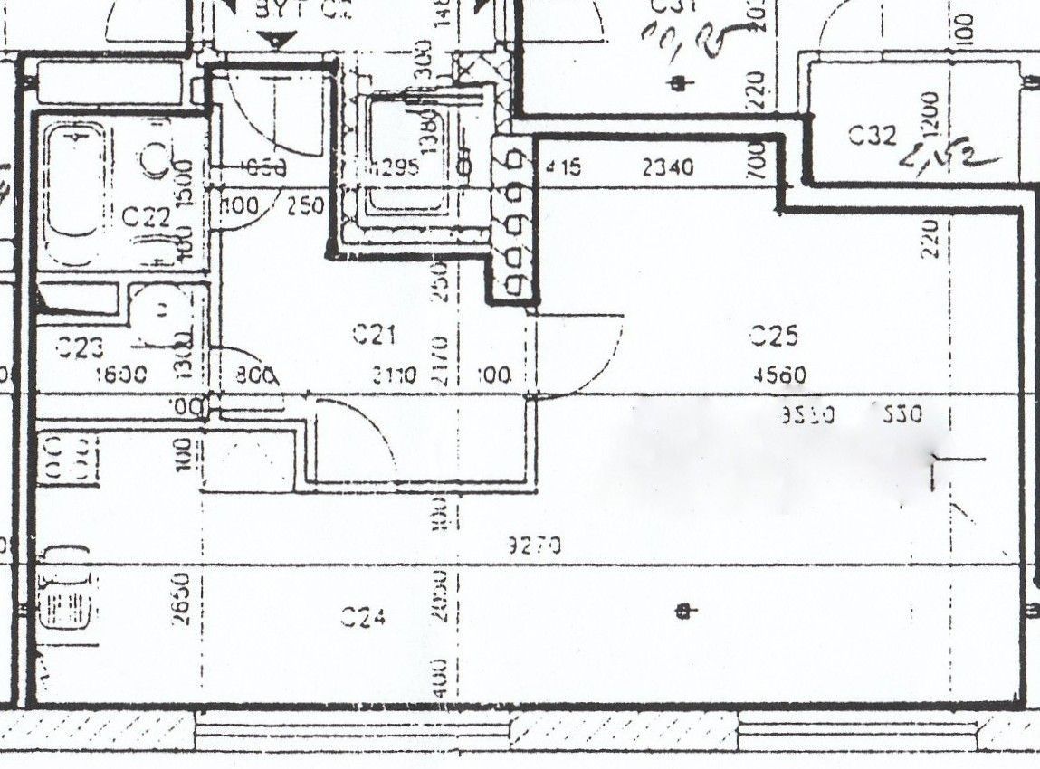 1+kk, Na Ohradě, Praha - Žižkov, 46 m² - 2