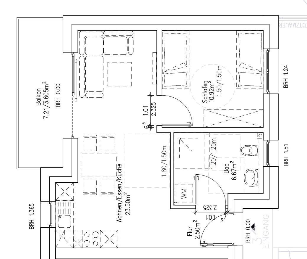 2+1, Im Bannholz, , Bádensko-Württembersko, 50 m² - 2