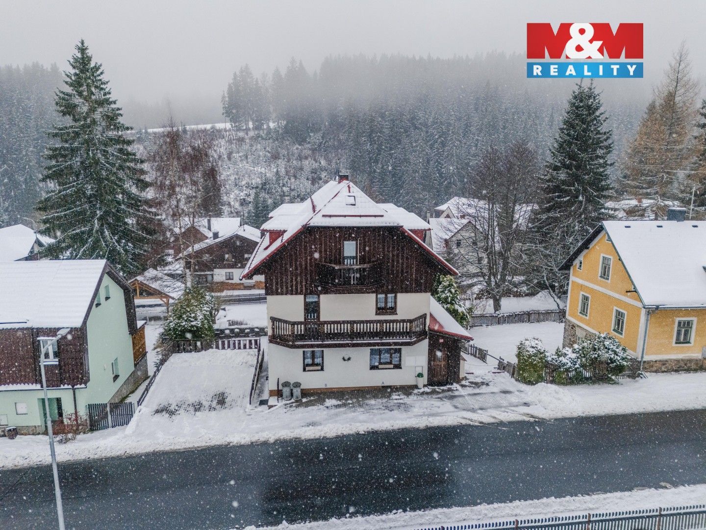 Ubytovací zařízení, Špičácká, Železná Ruda, 312 m²