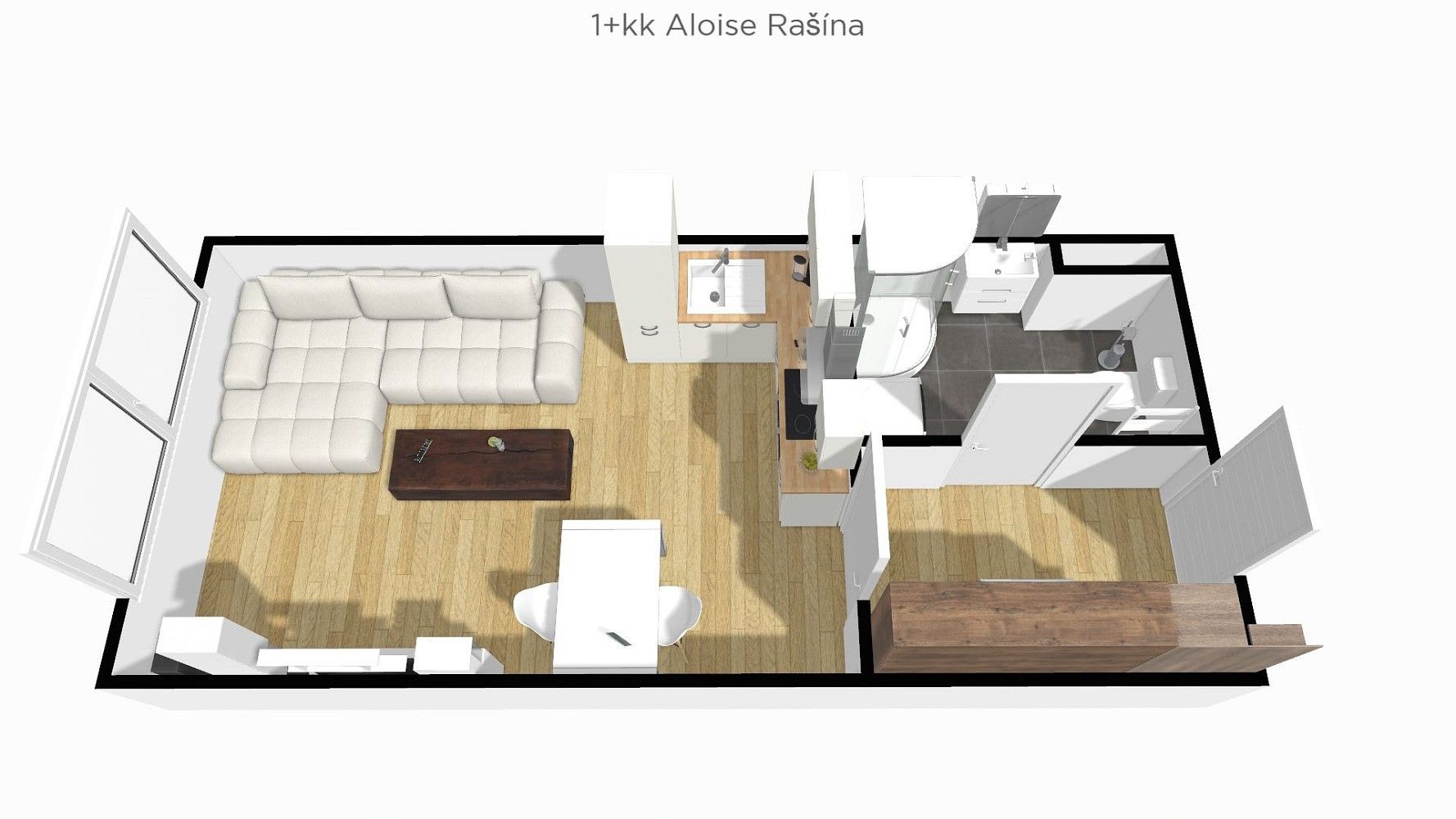 Byt 1+kk · 33 m² · Olomouc - Řepčín, Olomoucký kraj - 3