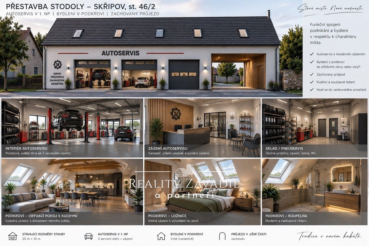 Rodinné domy, Skřipov, okres Opava, 152 m² - 2