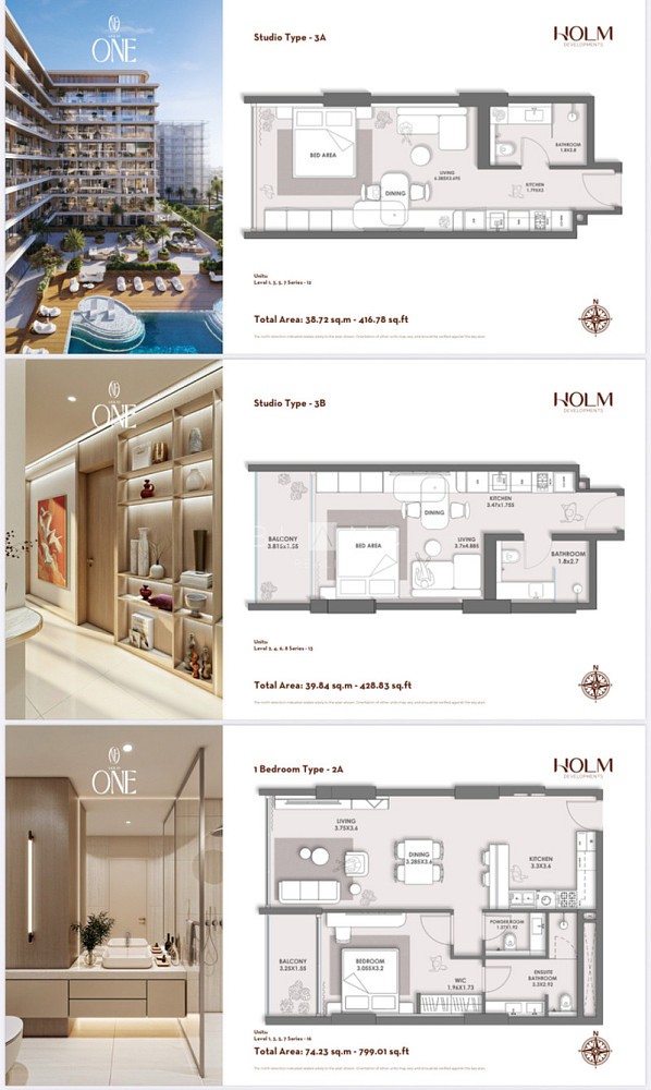 Prodej byt 2+kk - Dubai, Spojené arabské emiráty, 64 m² - 5