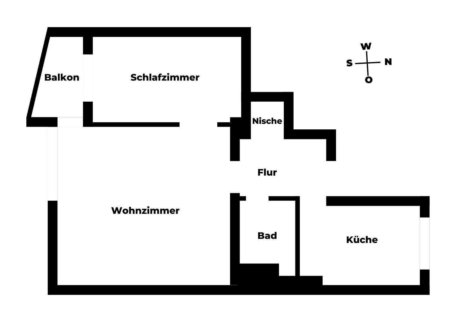 2+1, Waldenserstrasse 6 Berlin Moabit Berlin 10551, 46 m² - 2