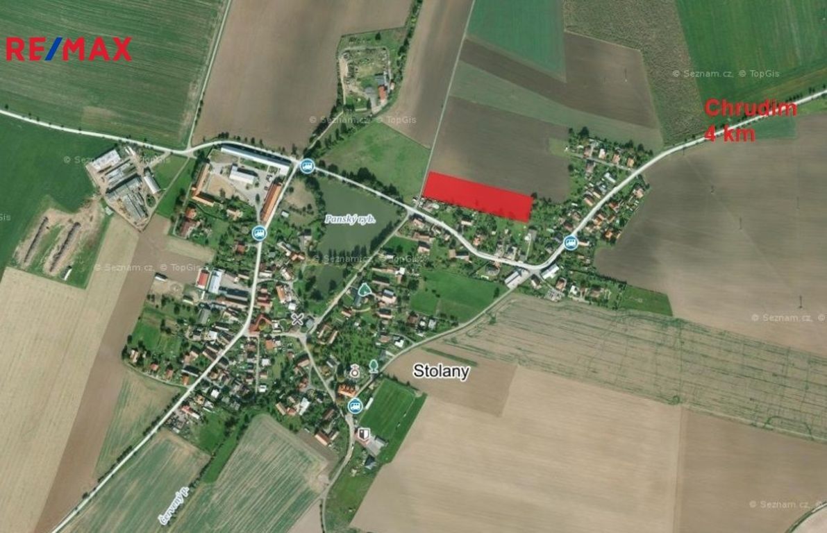 Pozemky pro bydlení, Stolany, 565 m²