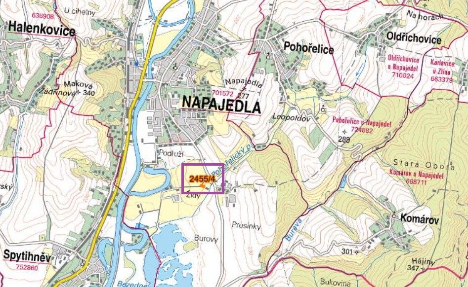 Zahrady, Napajedla, 763 61