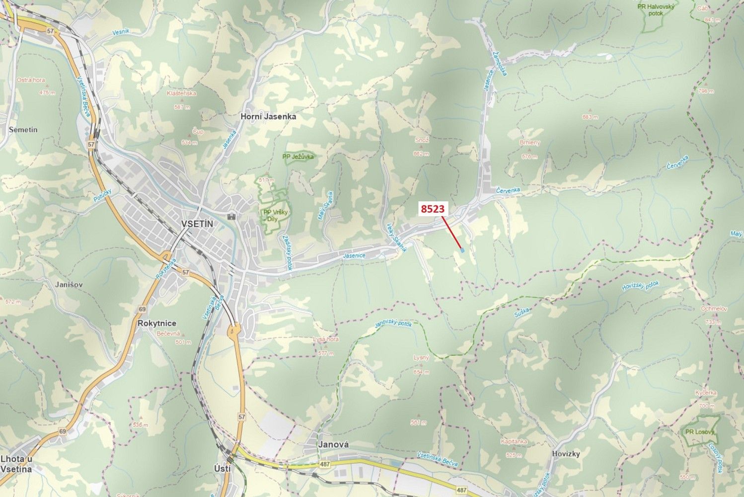 Zemědělský pozemek, 2 343 m²