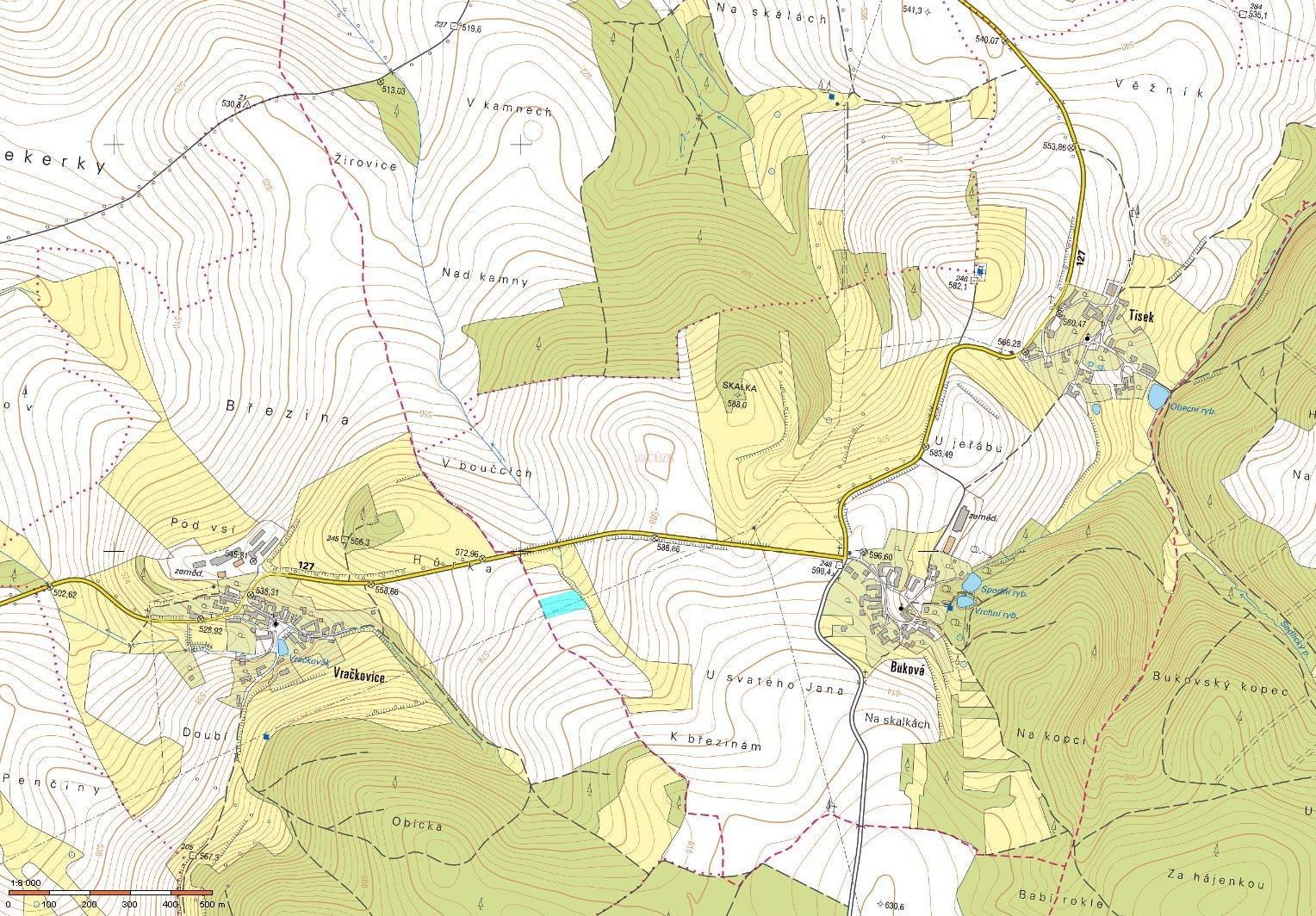 Zemědělský pozemek · 4 697 m² · Vračkovice, Načeradec - 4