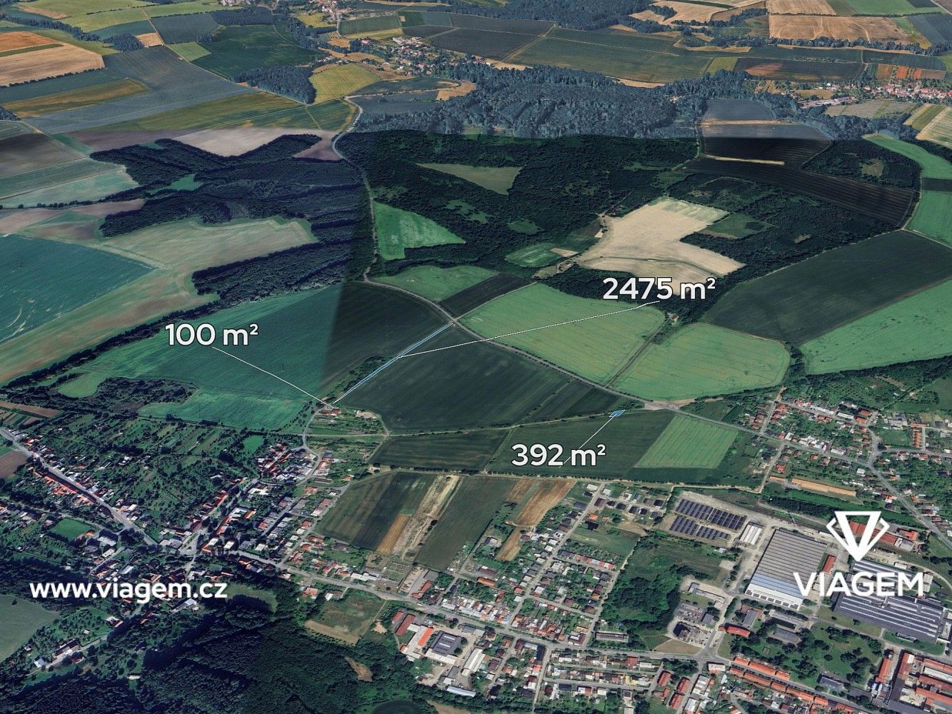 Zemědělské pozemky, Bystřice pod Hostýnem, okres Kroměříž, Zlínský kraj