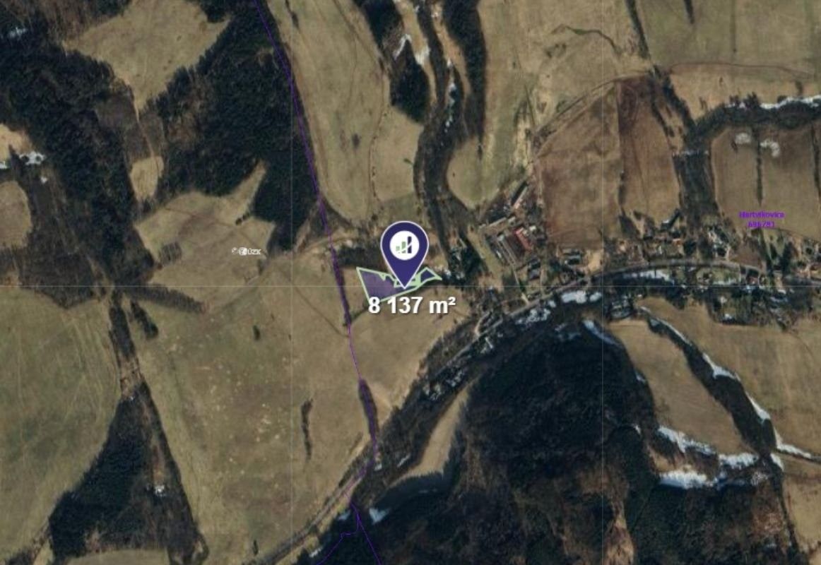 Prodej louka - Mladé Buky, 5 425 m²