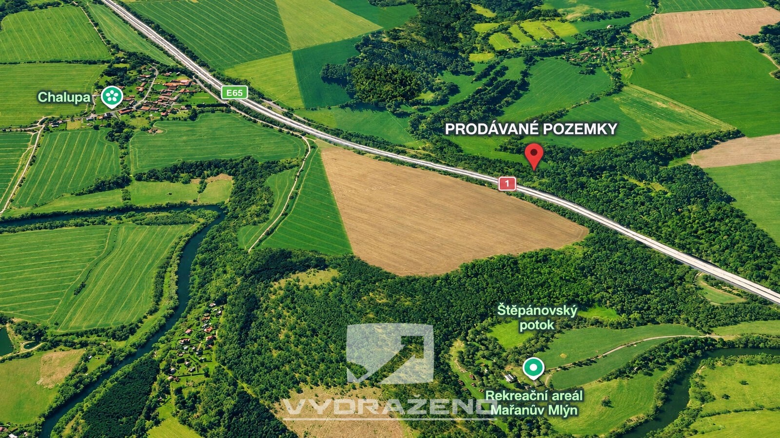 Zemědělské pozemky, Soutice, 528 m² - 2