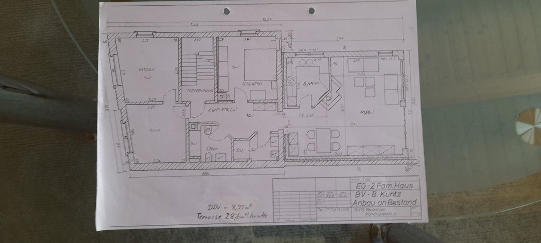 4+kk, Markthallenstraße 6, , Bádensko-Württembersko, 124 m² - 1