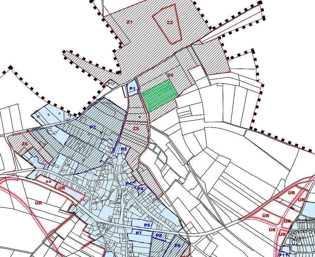 Prodej pozemek pro bydlení - Bechlín - Předonín, okres Litoměřice, Ústecký kraj - 5