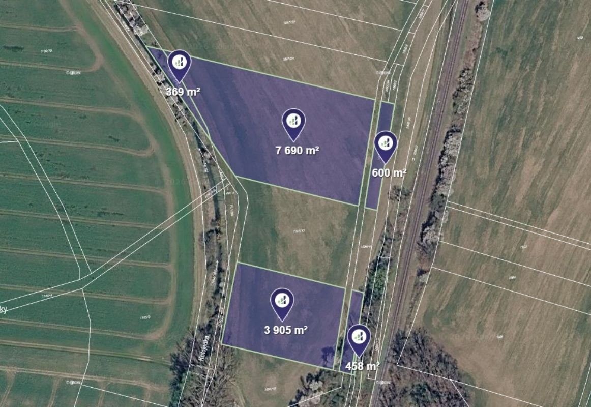 Zemědělské pozemky, Zdounky, 2 187 m² - 1