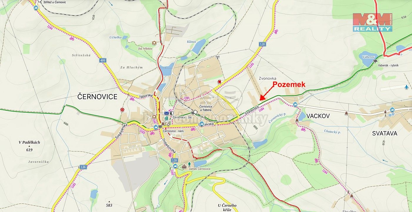 Pozemek pro bydlení · Černovice, okres Pelhřimov - 3
