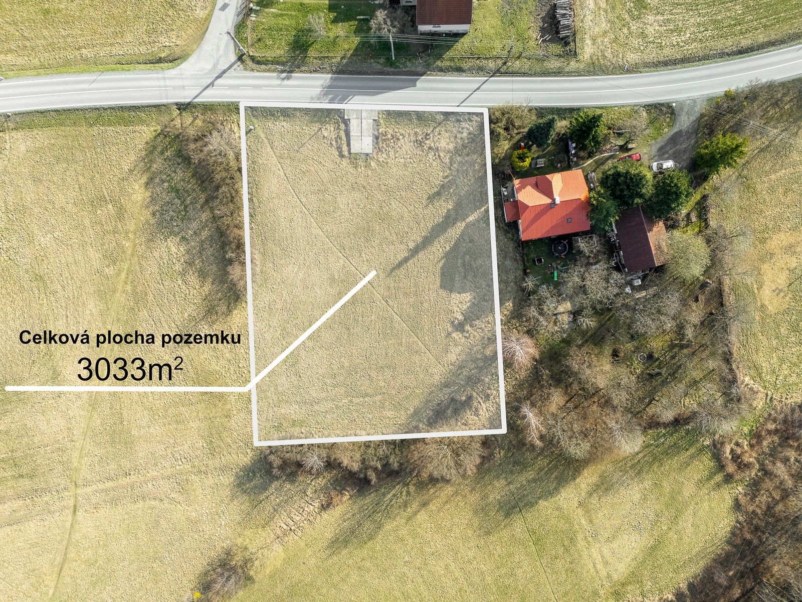 Pozemek pro bydlení · 3 033 m² · Vyšní Lhoty - 3
