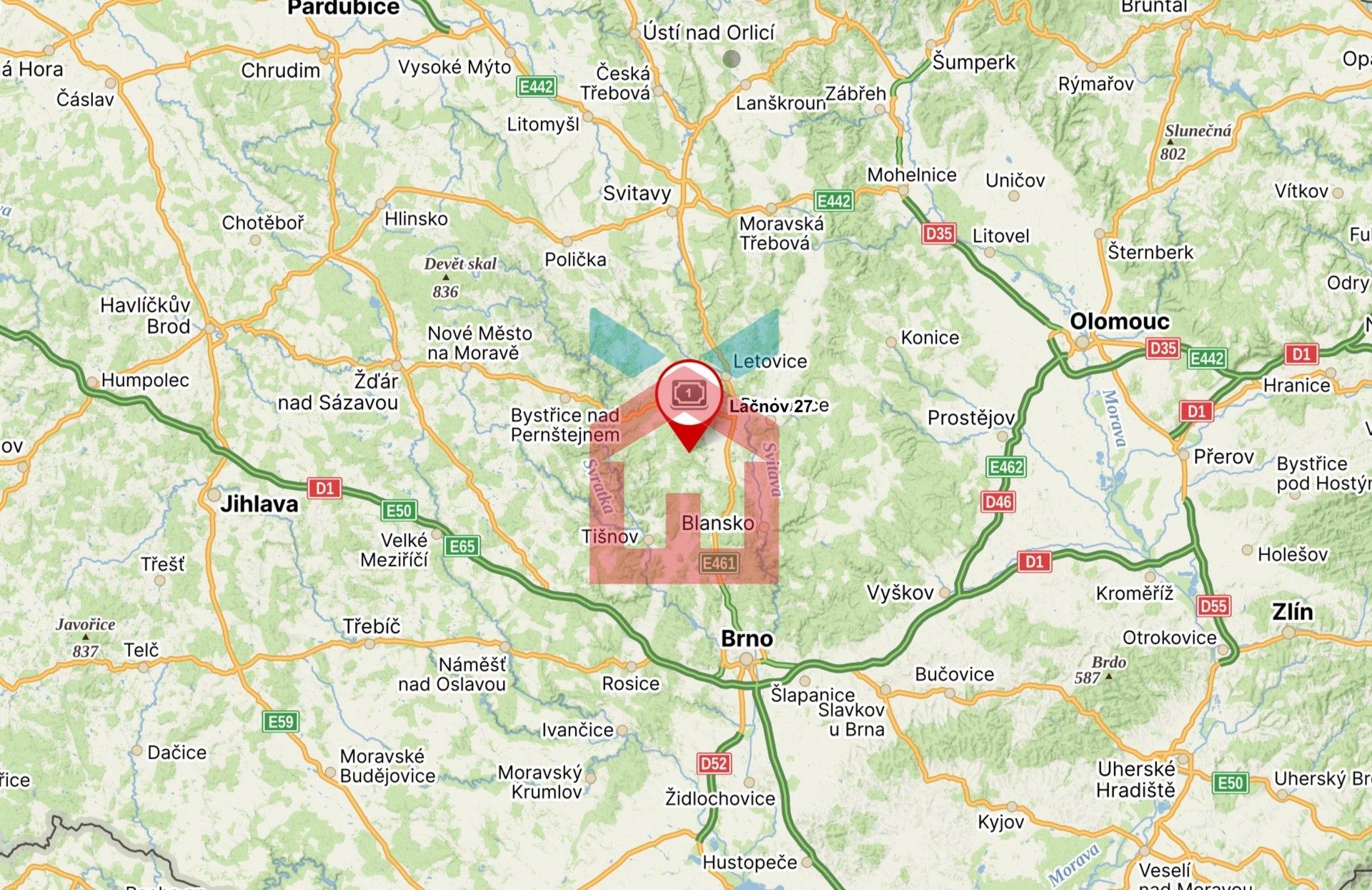 Prodej rodinný dům - Lačnov, Štěchov, 137 m²