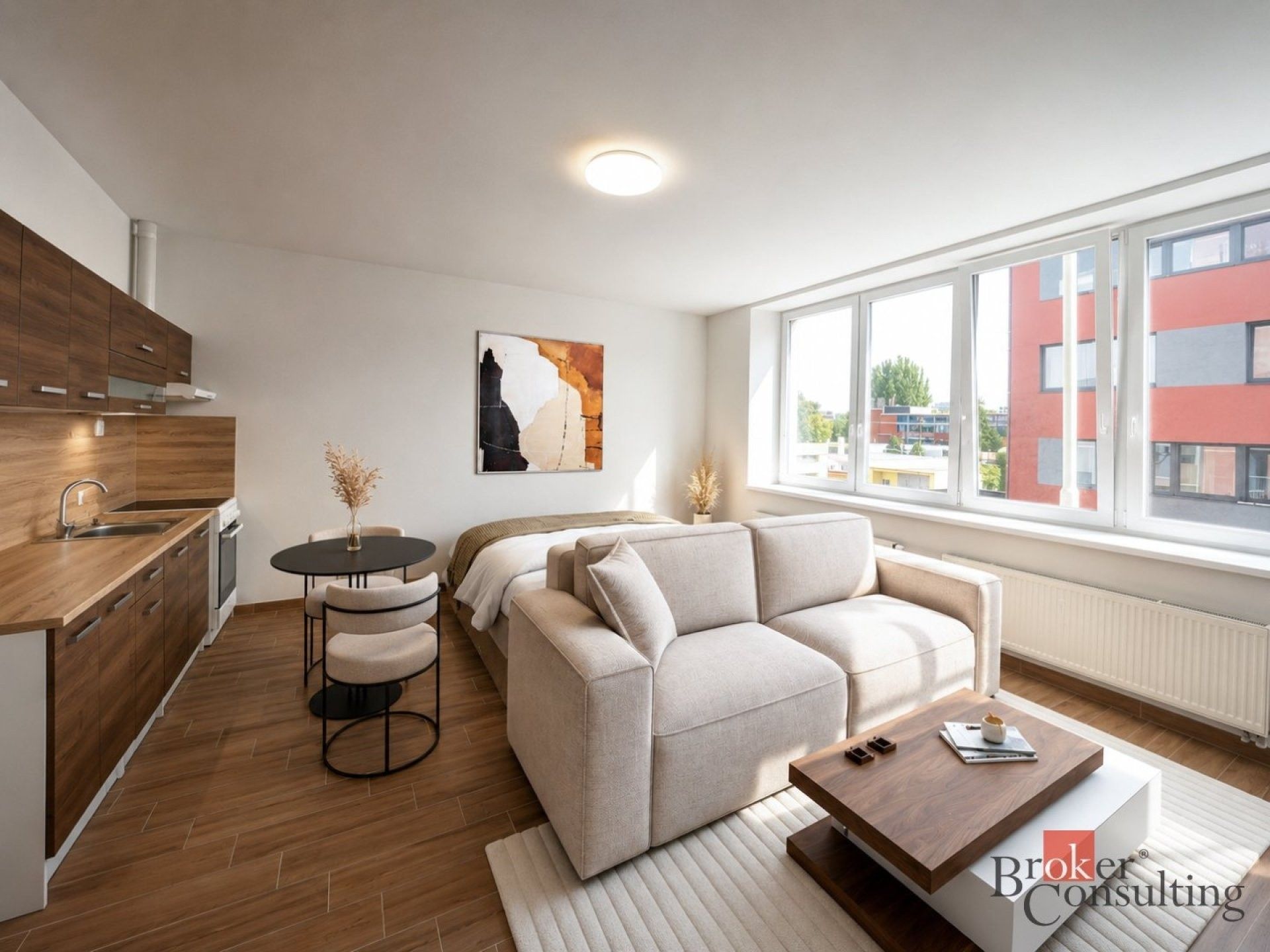 1+kk, Na Harfě, Praha, 37 m² - 1