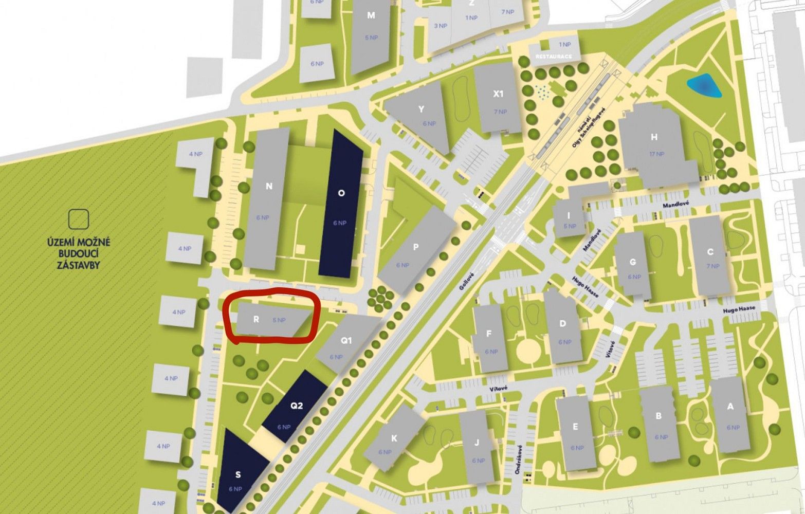 Prodej byt 2+kk - náměstí Olgy Scheinpflugové, Praha 5 - Hlubočepy, 48 m² - 5