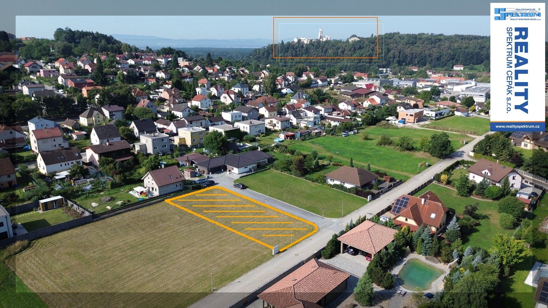 Pozemky pro bydlení, Kaštanová, Hluboká nad Vltavou