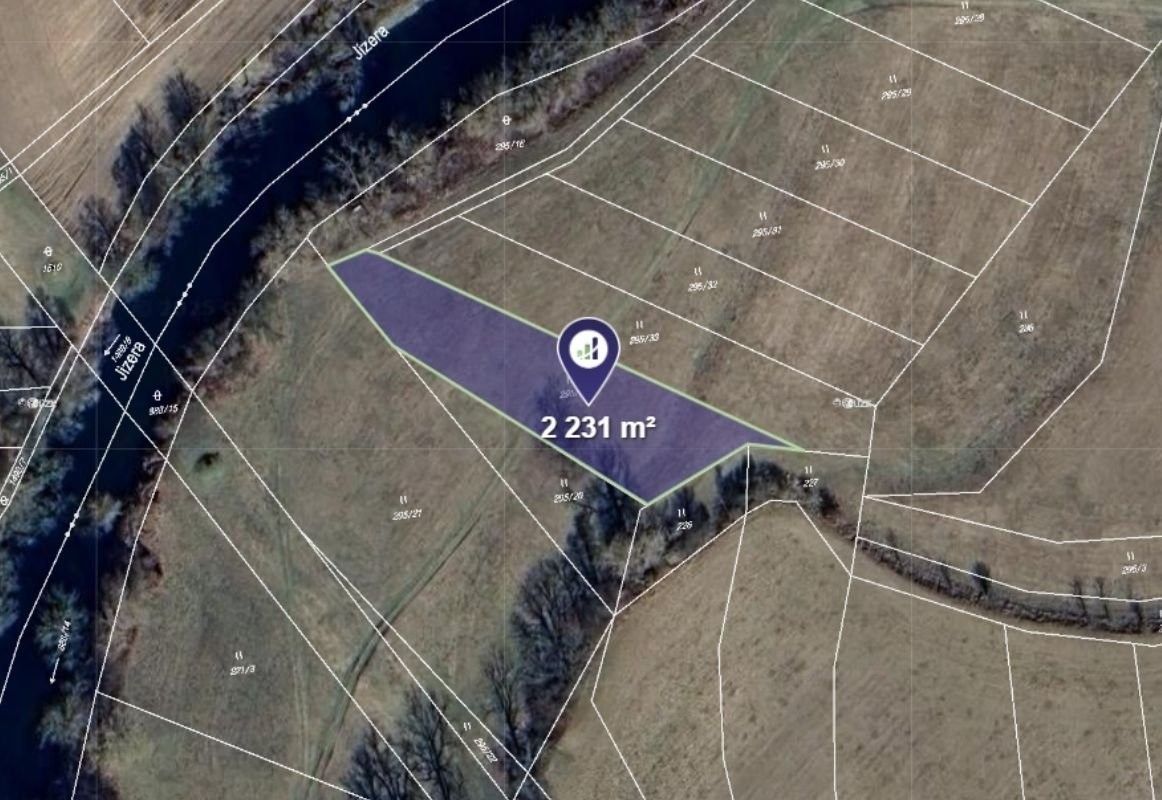 Louky, Předměřice nad Jizerou, 2 316 m²
