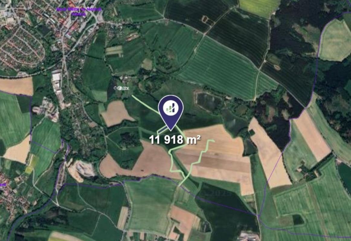 Prodej zemědělský pozemek - Nové Město na Moravě, 533 m²