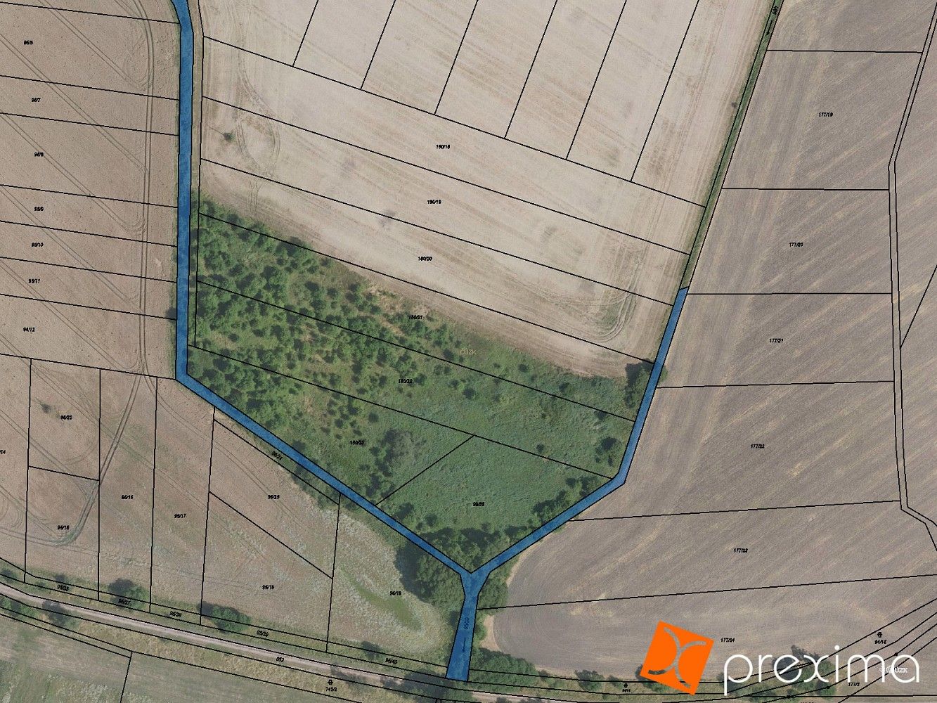 Zemědělský pozemek, 165 m²