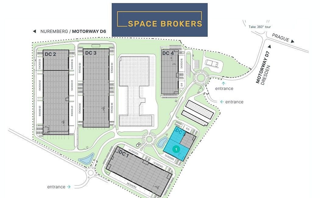 Sklad · 8 542 m² · Jeneč, okres Praha-západ, Středočeský kraj - 4