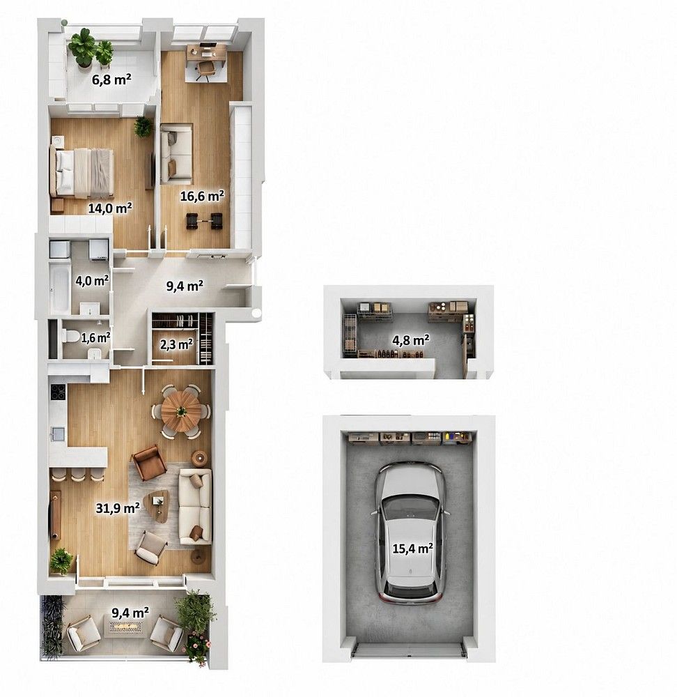 Prodej byt 3+kk - Praha, Hlavní město Praha, 88 m² - 5