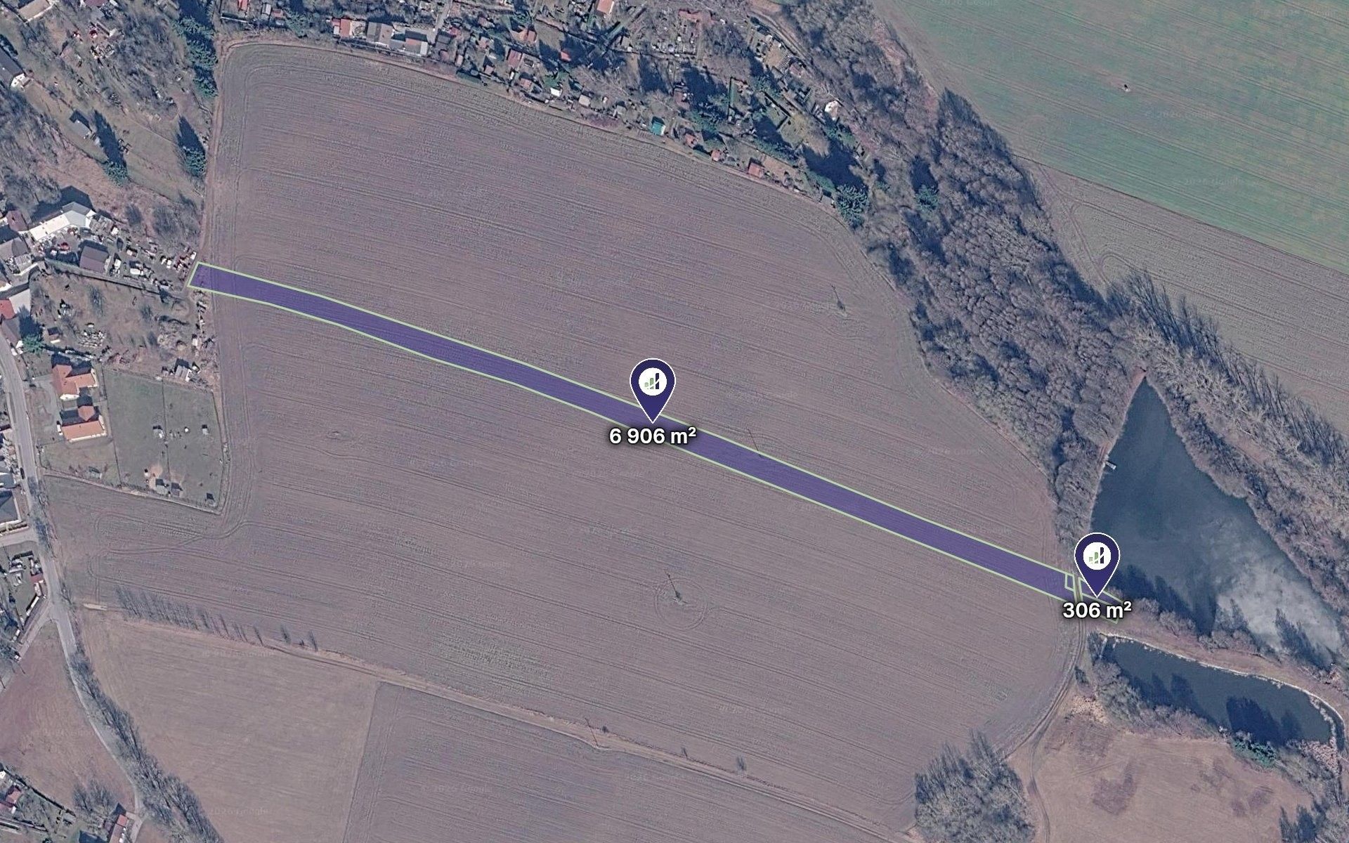 Zemědělský pozemek · 7 212 m² · Počátky - 1