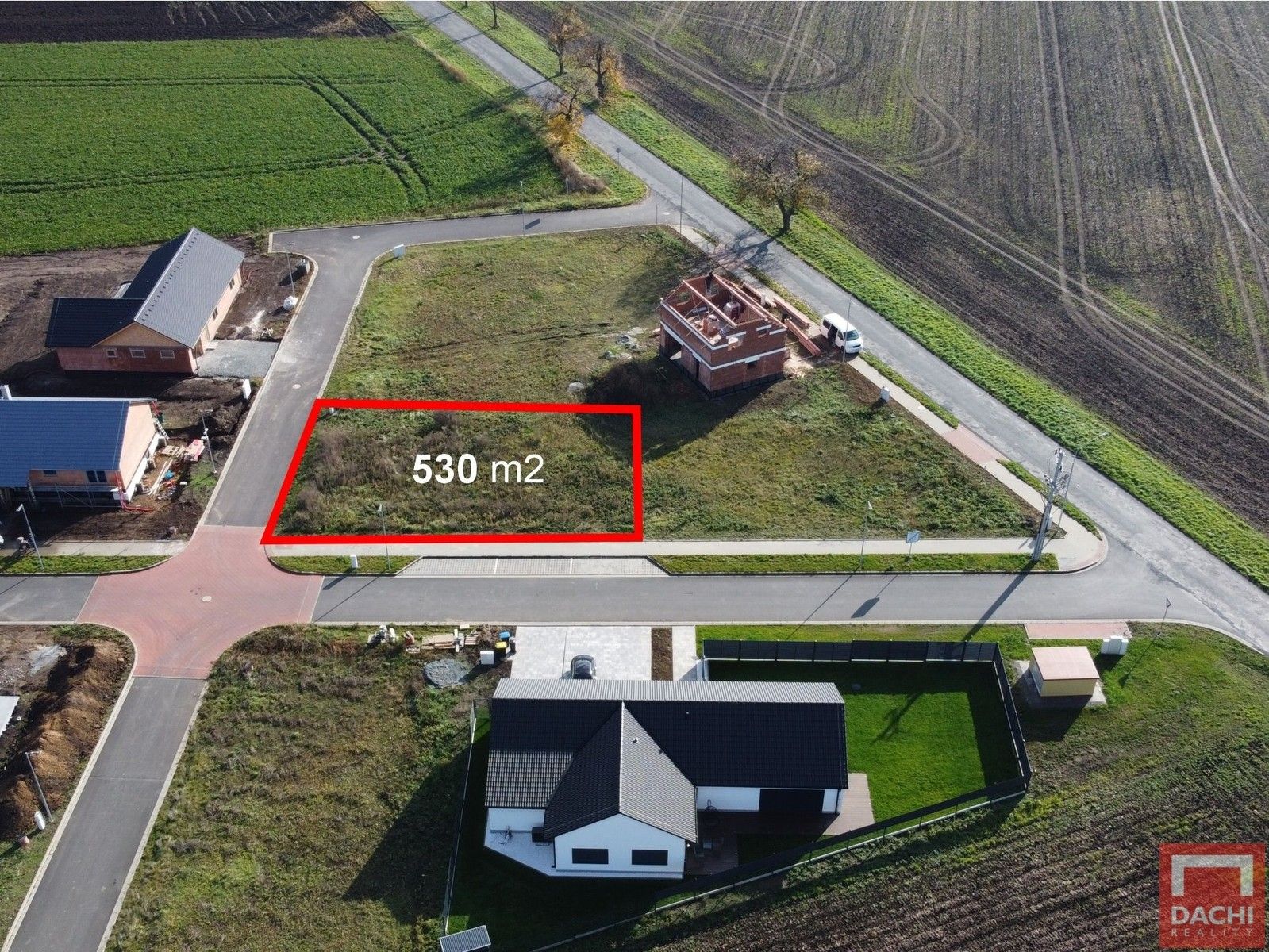 Pozemky pro bydlení, Lutín, 530 m²