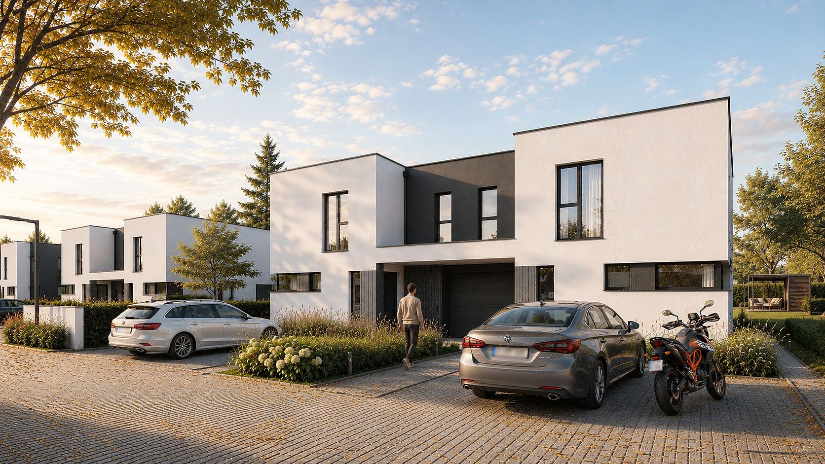 Rodinné domy, Kojetice, okres Mělník, Středočeský kraj, 106 m² - 1