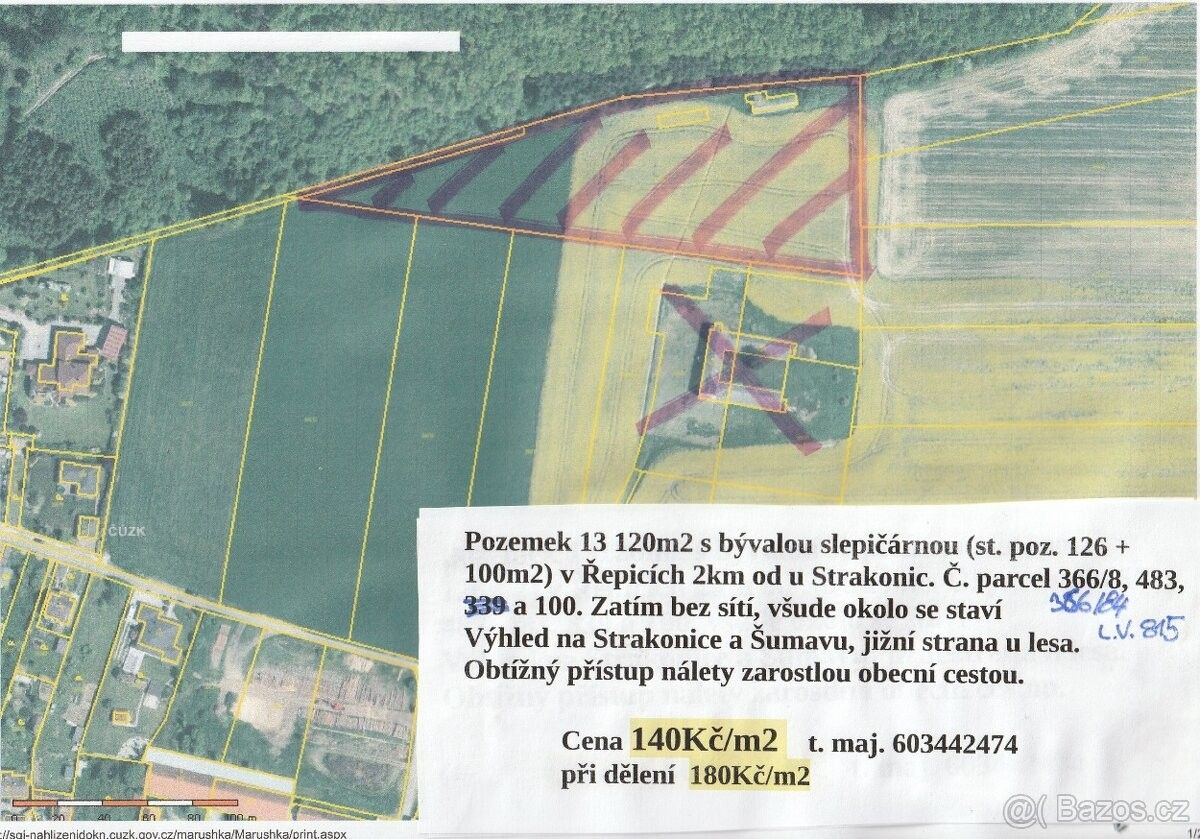 Pozemek pro bydlení · Strakonice, 386 01 - 3