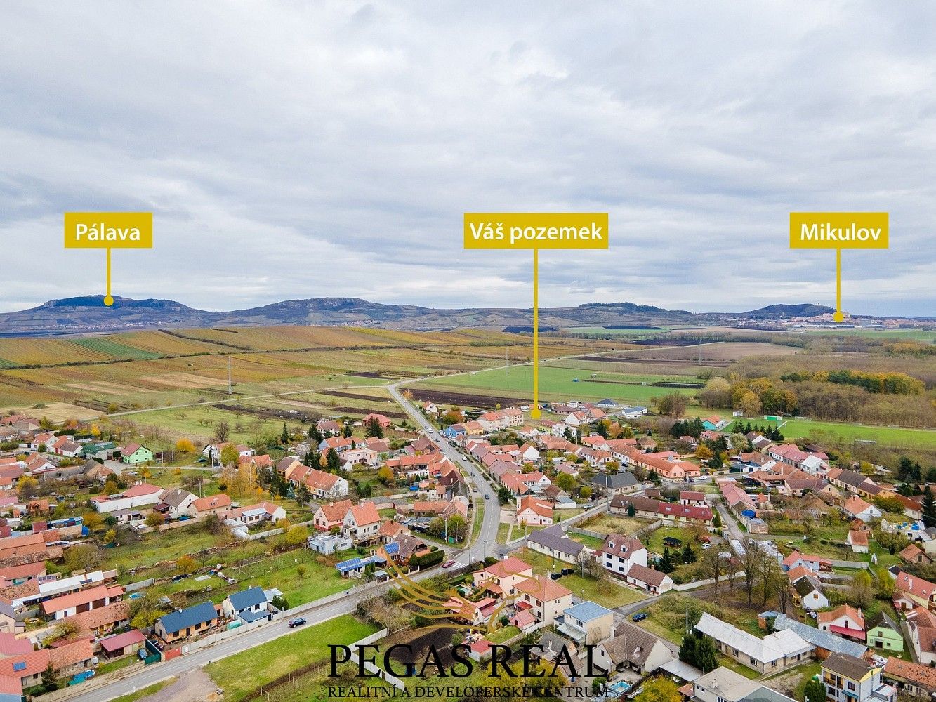 Pozemky pro bydlení, Březí, okres Břeclav, Jihomoravský kraj - 2