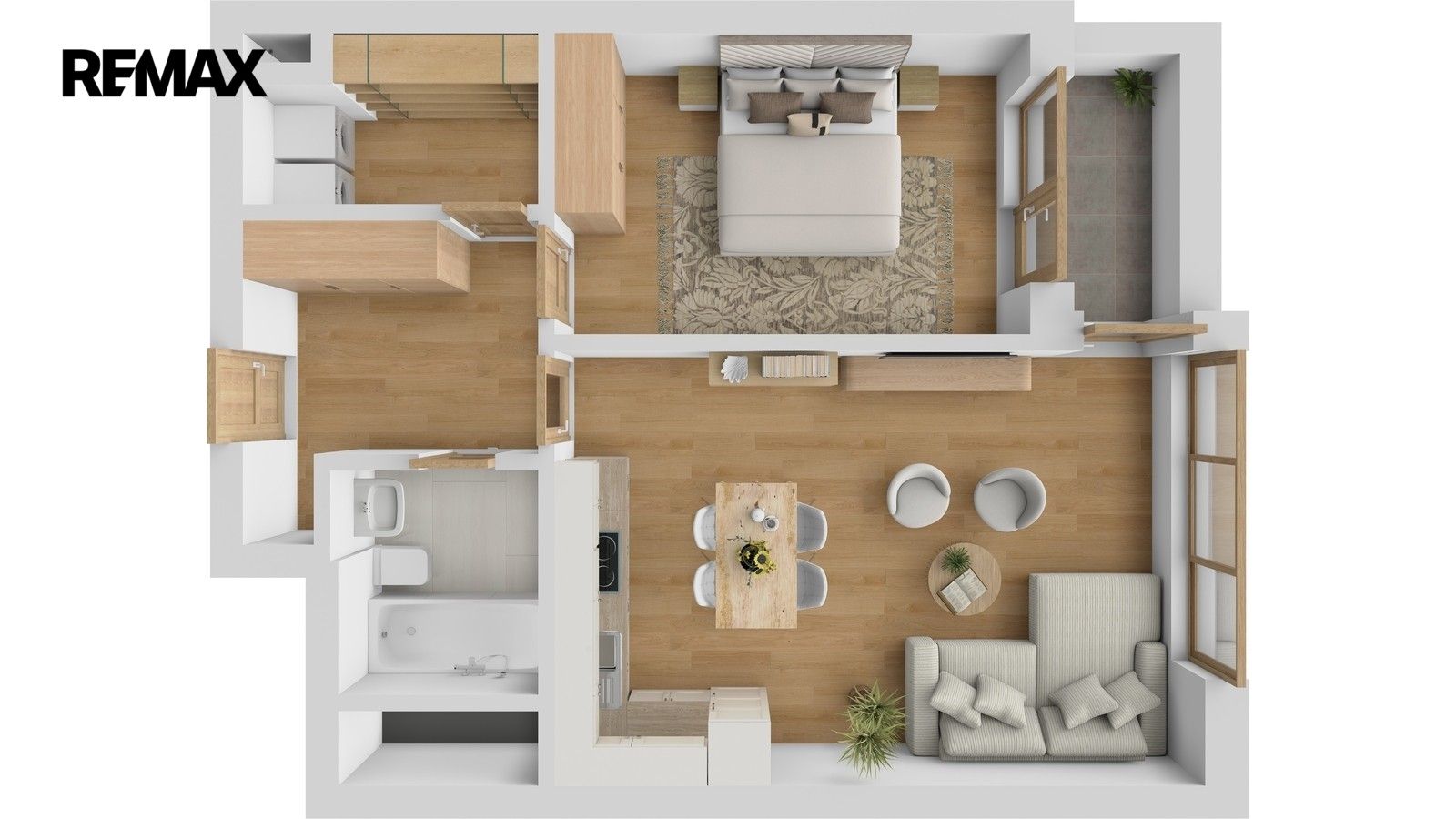 2+kk, Zimova 1025, Praha Kamýk, 58 m² - 2