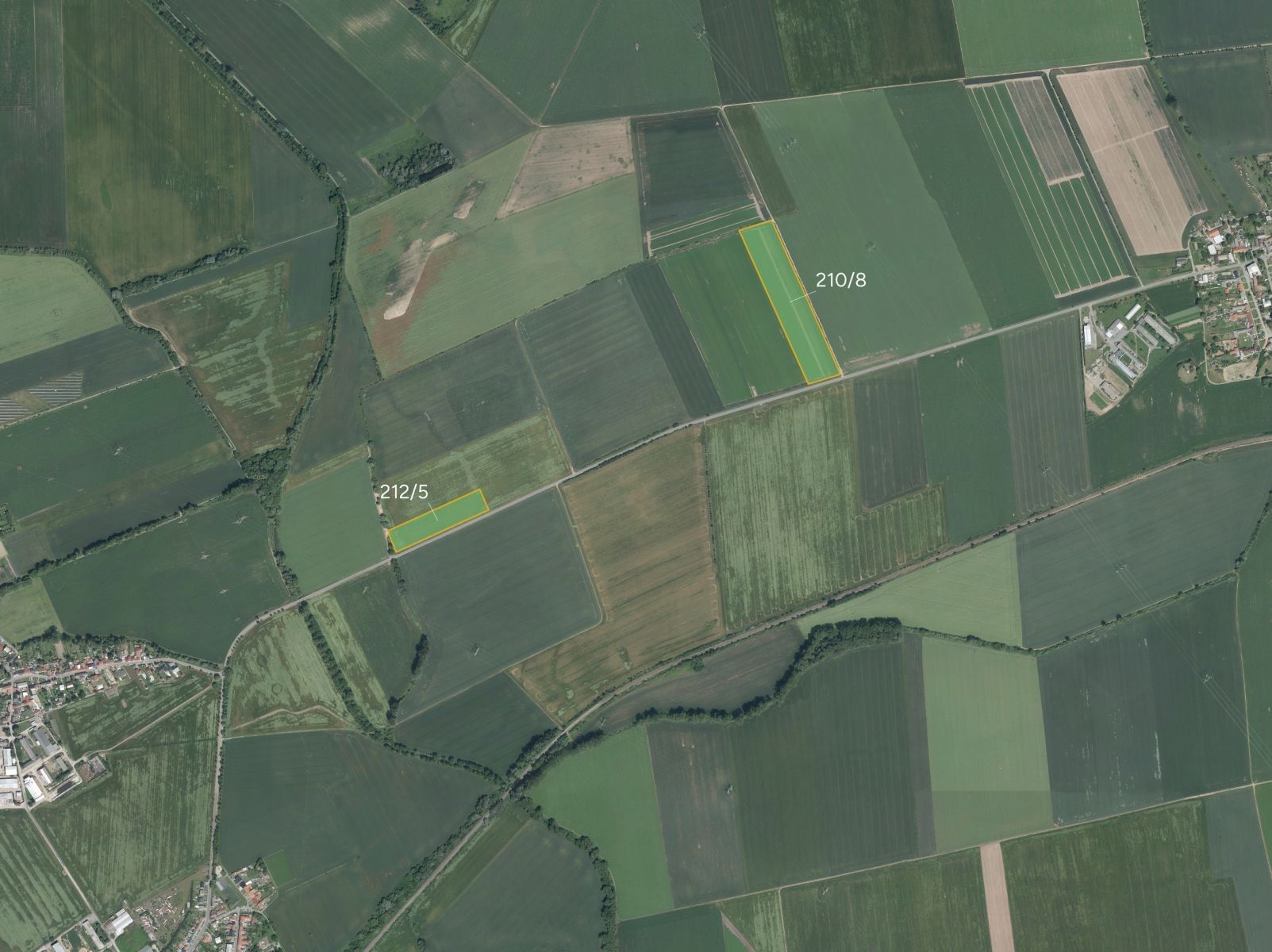 Zemědělské pozemky, Blatec