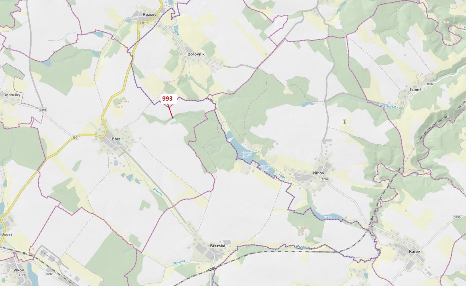 Pozemek, 432 m²