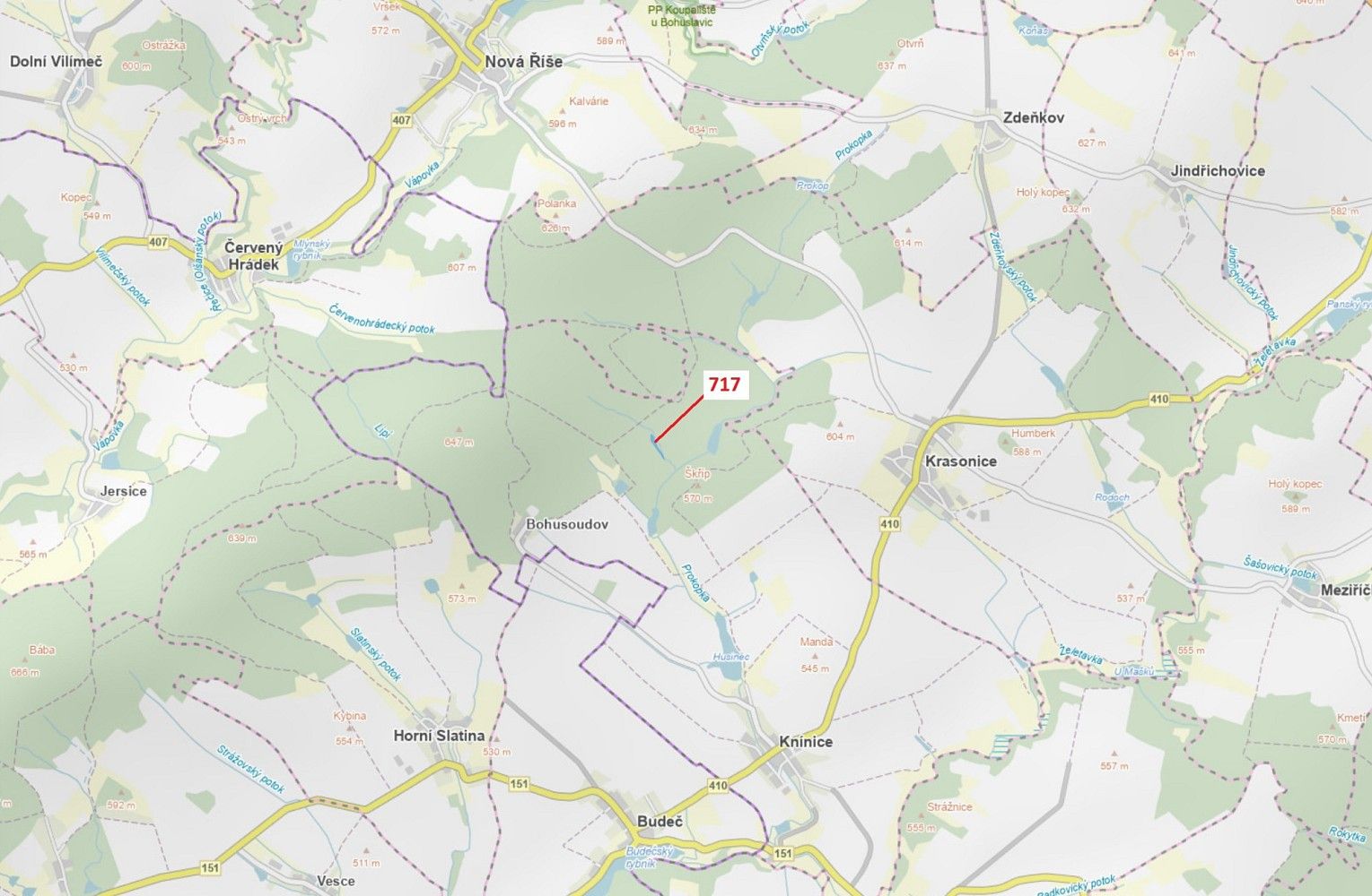 Les, 2 761 m²