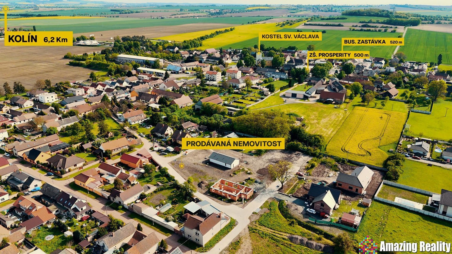 Prodej pozemek pro bydlení - Žižkova, Nová Ves I, okres Kolín - 5