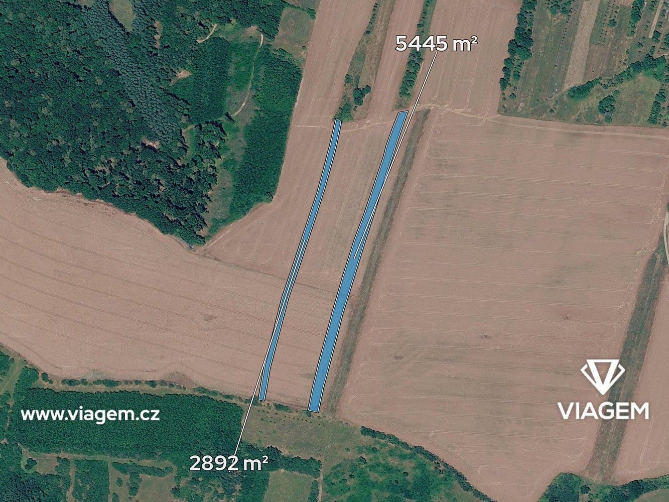 Prodej zemědělský pozemek - Částkov, okres Uherské Hradiště, Zlínský kraj - 2