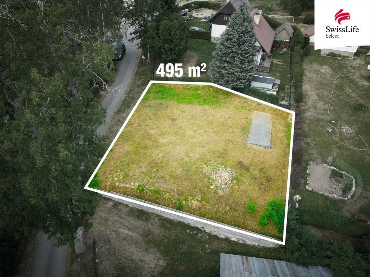 Pozemek pro bydlení, 495 m²