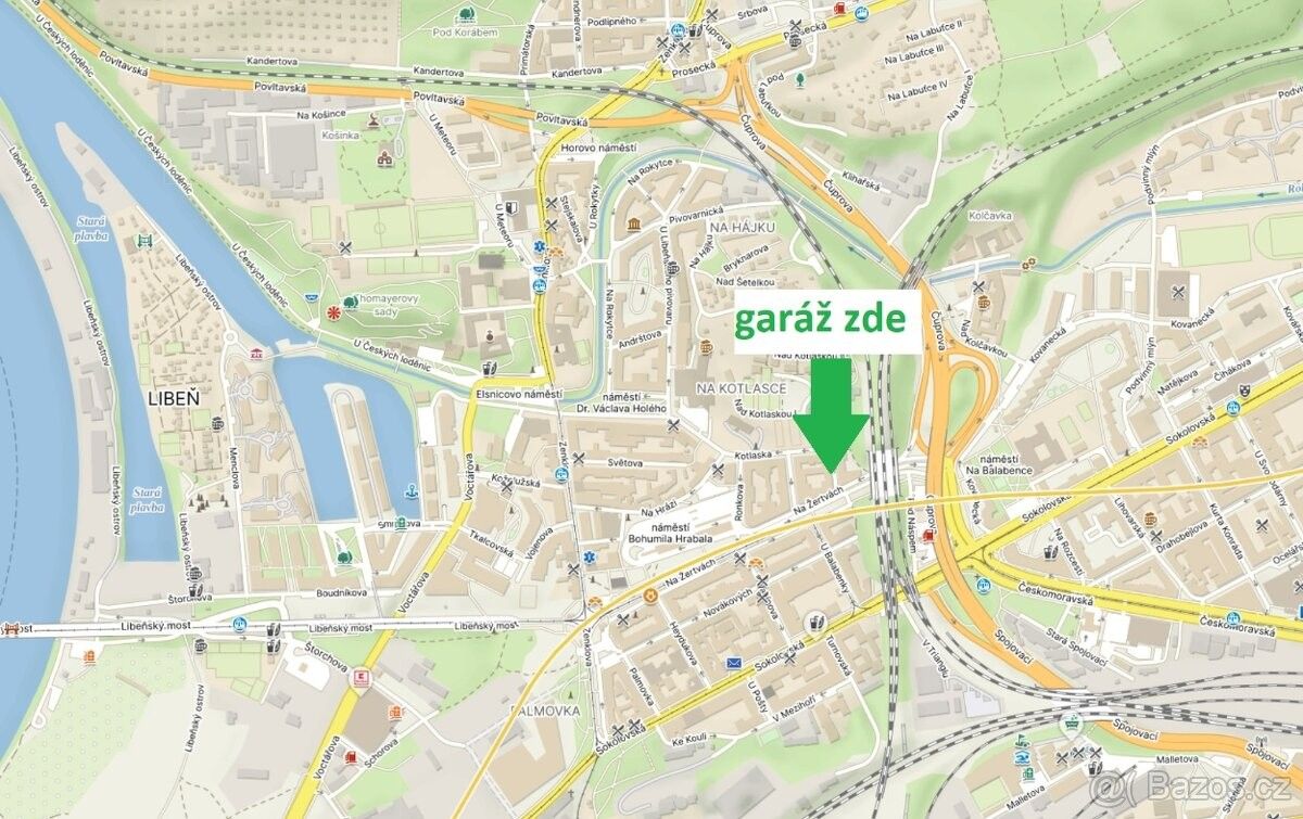 Garáže, Praha, 180 00