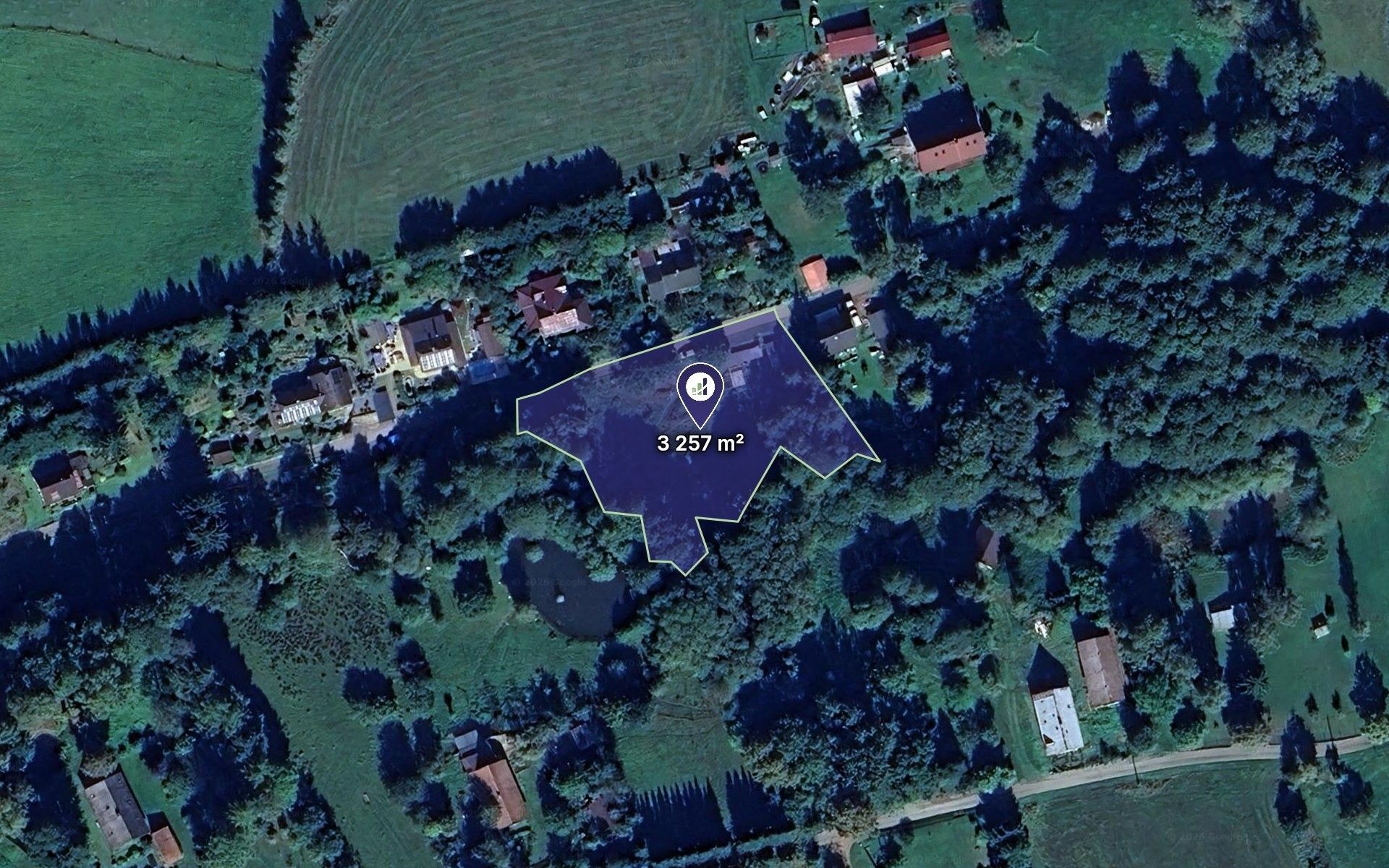 Pozemek pro bydlení, 1 629 m²