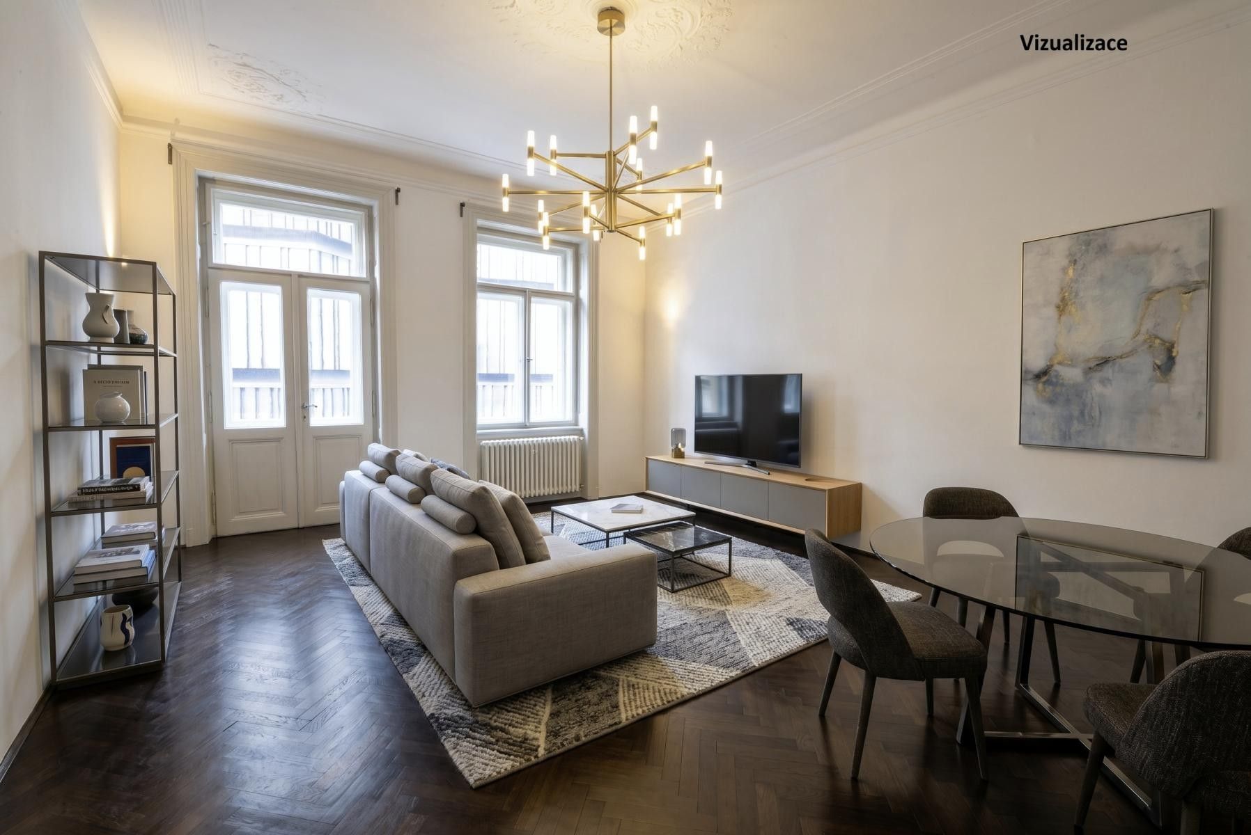 4+1, Králodvorská, Praha, 139 m² - 1