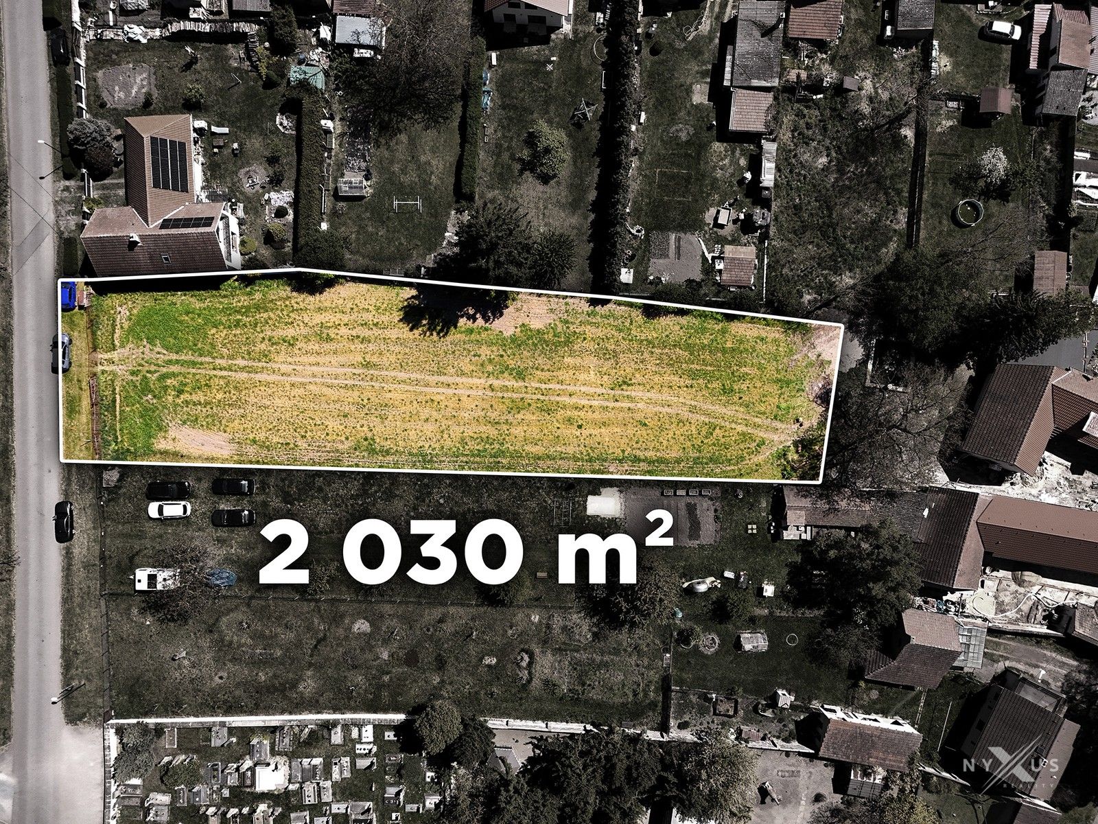 Pozemky pro bydlení, Průběžná 66, Chleby, 2 030 m² - 2