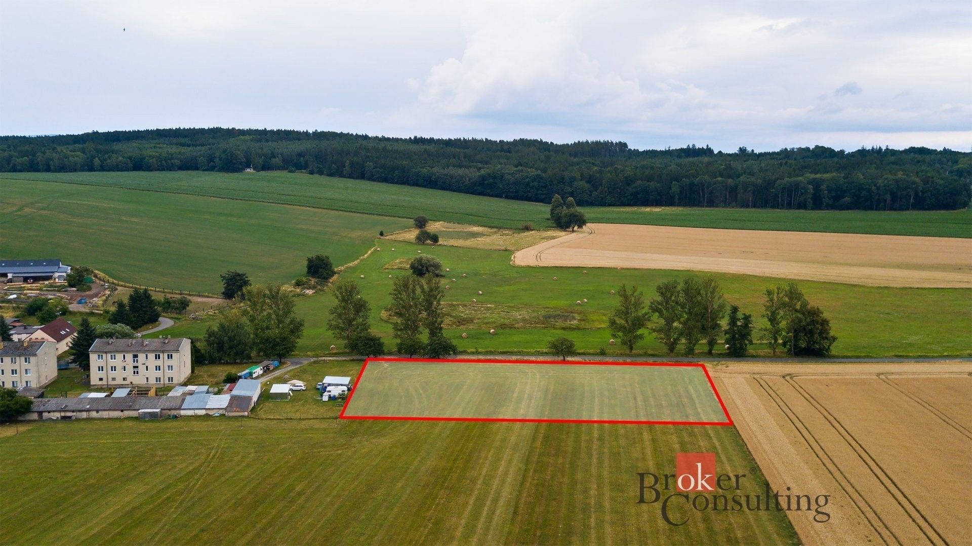 Pozemky pro bydlení, Meclov, 4 988 m² - 2